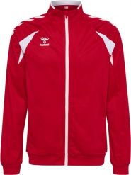 Kurtka z dresu Hummel Core 2.0. Białe kurtki Hummel, xl, bez wzorów, z dresówki, bez kaptura. Za 262.50 zł.