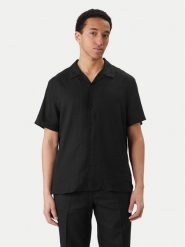 Calvin Klein Koszula LV04LF137G Czarny Relaxed Fit. Czarne koszule CALVIN KLEIN, m, bez wzorów, z syntetyku, bez kołnierzyka, bez ramiączek. Za 369.99 zł.