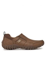 CATerpillar Półbuty Opine P722314 Brązowy. Brązowe eleganckie półbuty CATerpillar, bez wzorów, z nubiku, bez obcasa, bez zapięcia. Za 299.99 zł.