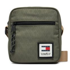 Saszetka Tommy Jeans. Brązowe saszetki i nerki Tommy Jeans, bez wzorów, z jeansu. Za 219.99 zł.