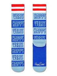 Happy Socks Skarpety "Happy stripe" w kolorze niebieskim rozmiar: 36-40. Niebieskie skarpety Happy Socks, bez wzorów. Za 30.99 zł.