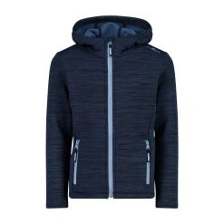 Dziewczęcy polar z kapturem CMP. Niebieskie bluzy z polaru CMP, bez wzorów, z polaru, z kapturem. Za 281.65 zł.