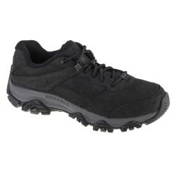 Buty do chodzenia Męskie Merrell MOAB ADVENTURE 3. Czarne buty turystyczne Merrell, bez wzorów, z materiału, bez zapięcia, trekkingowe. Za 499.99 zł.