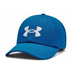 Czapka z daszkiem sportowa UNDER ARMOUR. Niebieskie czapki z daszkiem Under Armour, bez wzorów. Za 86.00 zł.