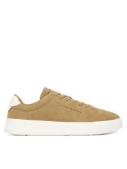 Tommy Hilfiger Sneakersy Th Court Core Suede FM0FM05716 Brązowy. Brązowe buty sportowe casual Tommy Hilfiger, bez wzorów, ze skóry, bez zapięcia. Za 409.99 zł.