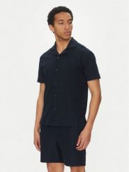 JOOP! Koszula 17 JJ-31Pedro 30045553 Granatowy Modern Fit. Niebieskie koszule JOOP!, m, bez wzorów, z bawełny, bez kołnierzyka, bez ramiączek. Za 449.99 zł.