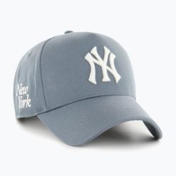 Czapka z daszkiem 47 Brand MLB New York Yankees Foundation Offside Dt. Niebieskie czapki z daszkiem 47 Brand, na zimę, bez wzorów. Za 119.99 zł.