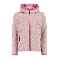 Dziewczęcy polar z kapturem CMP. Białe bluzy z polaru CMP, bez wzorów, z polaru, z kapturem. Za 266.55 zł.