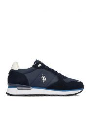 U.S. Polo Assn. Sneakersy EO-SMYTH001M/6TS1 Granatowy. Niebieskie buty sportowe casual U.S. Polo Assn., bez wzorów, z materiału, bez zapięcia. Za 249.99 zł.