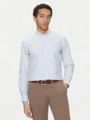 BOSS Koszula Roan 50520275 Błękitny Slim Fit. Niebieskie koszule Boss, l, bez wzorów, z bawełny, bez kołnierzyka, bez ramiączek. Za 309.99 zł.