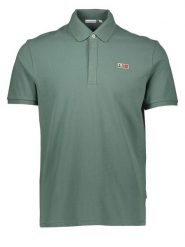Napapijri Koszulka polo w kolorze khaki rozmiar: XXL. Brązowe koszulki polo Napapijri, xxl, bez wzorów, z bawełny, bez kołnierzyka, bez ramiączek. Za 154.79 zł.