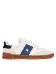 Polo Ralph Lauren Sneakersy 809P01616002 Biały. Białe buty sportowe casual Polo Ralph Lauren, bez wzorów, ze skóry, bez zapięcia. Za 599.99 zł.