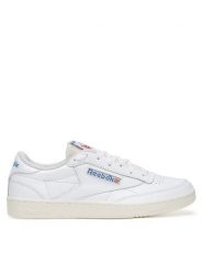 Reebok Sneakersy CLUB C 85 VINTAGE 100007875 Biały. Białe buty sportowe casual Reebok, bez wzorów, ze skóry, bez zapięcia. Za 349.99 zł.