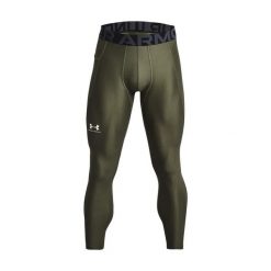 Spodnie treningowe męskie Under Armour Ua Hg Armour Leggings. Zielone spodnie treningowe długie Under Armour, l, bez wzorów. Za 271.00 zł.