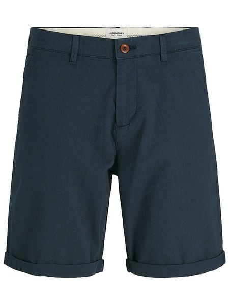 Jack & Jones Szorty chino w kolorze granatowym rozmiar: XXL. Niebieskie eleganckie spodnie Jack & Jones, na co dzień, xxl. Za 74.28 zł.