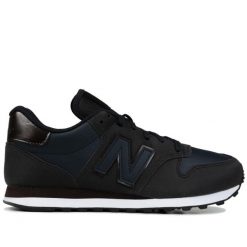 Buty męskie sportowe sneakersy New Balance GM500. Białe buty sportowe casual New Balance, bez wzorów, bez zapięcia. Za 269.00 zł.