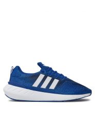 Adidas Sneakersy Swift Run 22 GZ3498 Niebieski. Niebieskie buty do biegania Adidas, bez wzorów, z materiału, bez zapięcia. Za 269.99 zł.