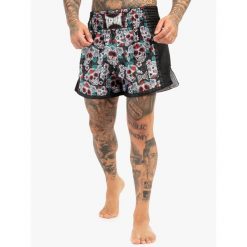 Szorty do boksu tajskiego Tapout Bollan. Czarne szorty TAPOUT, bez wzorów, sportowe. Za 232.50 zł.