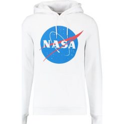 Mister Tee NASA HOODY Bluza z kapturem white. Bluzy z kapturem marki Mister Tee, m, z bawełny, z kapturem. Za 209.00 zł.