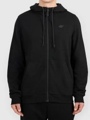 4F Bluza w kolorze czarnym rozmiar: M. Czarne bluzy 4F, m, bez wzorów, bez kaptura. Za 114.71 zł.