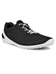 Ecco Skórzane sneakersy "Biom Lite" w kolorze czarnym rozmiar: 42. Czarne buty sportowe casual ecco, bez wzorów, bez zapięcia. Za 245.38 zł.