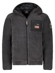 Geographical Norway Kurtka polarowa w kolorze antracytowym rozmiar: M. Czarne kurtki Geographical Norway, m, bez wzorów, z polaru, bez kaptura. Za 207.88 zł.