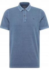 Męski T-Shirt Mustang Style Pablo PC Polo Insignia Blue 1016297 5230. Niebieskie koszulki polo Mustang, l, bez wzorów, bez kołnierzyka, bez ramiączek. Za 99.99 zł.