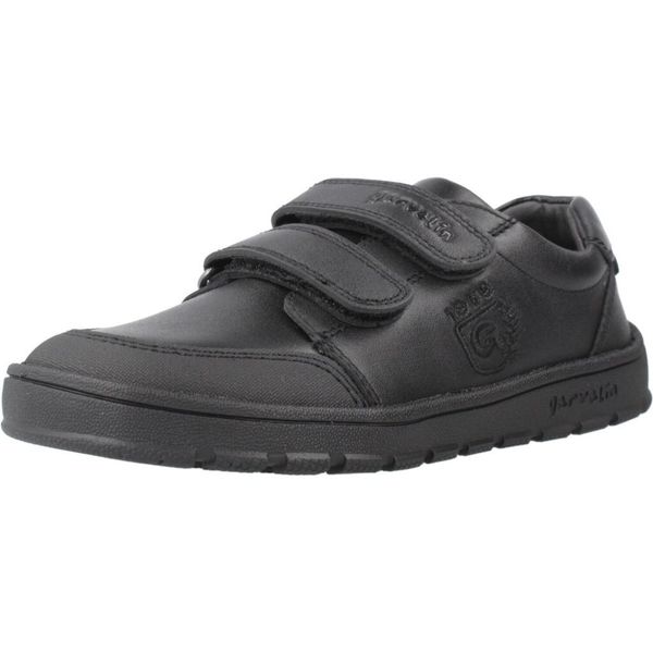 Buty GARVALIN 251505G Czarny. Czarne buty turystyczne GARVALIN, bez wzorów, z materiału, bez zapięcia, na fitness i siłownię. Za 178.99 zł.