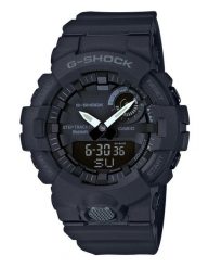 Zegarek męski Casio GBA-800-1AER, Quartz, 48mm, 20ATM. Czarne, cyfrowe zegarki Casio. Za 549.70 zł.
