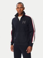 Tommy Hilfiger Bluza Pique H Badge MW0MW44957 Granatowy Regular Fit. Niebieskie bluzy Tommy Hilfiger, m, bez wzorów, z syntetyku, bez kaptura. Za 699.99 zł.