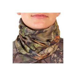 Komin myśliwski 100 Camo. Zielone szaliki SOLOGNAC, bez wzorów, z materiału. Za 19.99 zł.