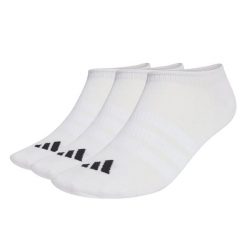 Skarpety adidas Thin&Light Sportswear No Show, 3 pary. Białe skarpety Adidas, bez wzorów, z bawełny. Za 44.95 zł.