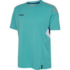 HUMMEL Koszulka treningowa męska sportowa Tech Move Jersey. Niebieskie t-shirty sportowe Hummel, bez wzorów, z jersey, bez ramiączek, do piłki ręcznej. Za 39.90 zł.