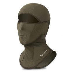 Zimny jedwabny komin wędkarski UV, zielony. Zielone szaliki WEST BIKING, bez wzorów, z jedwabiu. Za 69.12 zł.