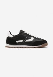 Czarne Buty Sportowe Sneakersy z Geometrycznym Wzorem Tatirielin. Czarne buty sportowe casual Born2be, bez wzorów, z jeansu, bez zapięcia. W wyprzedaży za 119.99 zł.