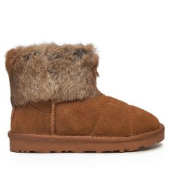 Śniegowce Patrizia Pepe. Brązowe śniegowce Patrizia Pepe, bez zapięcia. Za 539.99 zł.