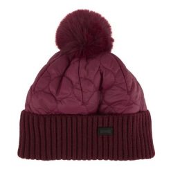 Unisex czapka zimowa Beanie. Fioletowe czapki zimowe Regatta, bez wzorów. Za 52.99 zł.