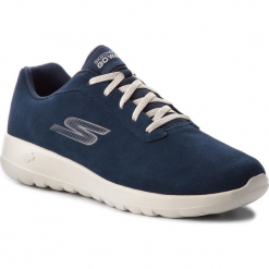 Buty SKECHERS - Evaluate 54619/NVY Navy. Niebieskie buty sportowe casual marki Skechers, z materiału. W wyprzedaży za 179.00 zł.