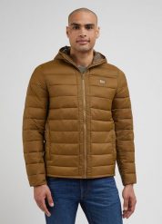LEE LIGHT PUFFER JACKET MĘSKA KURTKA PRZEJŚCIOWA JESIENNA TUMBLEWEED 112341644 L87H015048. Kurtki Lee, na jesień, l, bez wzorów, bez kaptura. Za 299.99 zł.