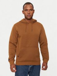 INDICODE Bluza Yalom 55-677 Brązowy Regular Fit. Brązowe bluzy INDICODE, m, bez wzorów, z syntetyku, bez kaptura. Za 79.99 zł.