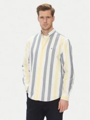 Tommy Hilfiger Koszula Herit MW0MW39160 Kolorowy Relaxed Fit. Koszule Tommy Hilfiger, m, bez wzorów, z bawełny, bez kołnierzyka, bez ramiączek. Za 349.99 zł.