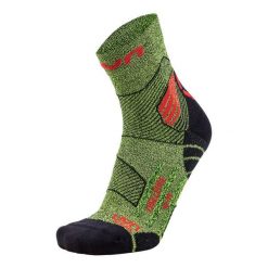 Skarpety do biegania MAN RUN TRAIL CHALLENGE SOCKS r.39-41. Zielone skarpety UYN, bez wzorów. Za 89.99 zł.