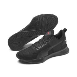 Buty do biegania męskie Puma Flyer Runner. Czarne buty do biegania Puma, bez wzorów, bez zapięcia, do biegania. Za 229.00 zł.