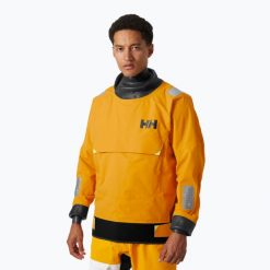 Kurtka żeglarska męska Helly Hansen Aegir Race Light Smock 2.0. Żółte kurtki Helly Hansen, m, bez wzorów, bez kaptura. Za 1,569.00 zł.