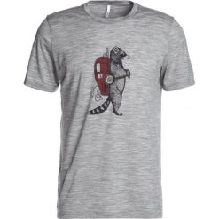 Icebreaker MENS TECH LITE CREWE WASCHBAR WANDERING Tshirt z nadrukiem mottled grey. T-shirty marki Icebreaker. Za 299.00 zł.