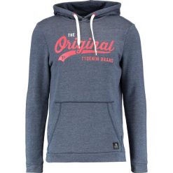 TOM TAILOR DENIM HOODY WITH WORDINGPRINT Bluza z kapturem total eclipse blue. Bluzy z kapturem marki DOMYOS. Za 169.00 zł.