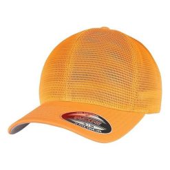 Czapka Z Daszkiem 360 Omnimesh. Czarne czapki z daszkiem FLEXFIT, bez wzorów, z bawełny. Za 78.99 zł.