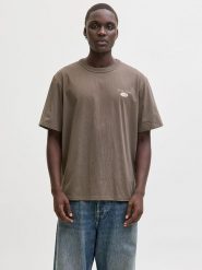 Jack & Jones Koszulka "Dover" w kolorze brązowym rozmiar: XXL. Brązowe bezrękawniki Jack & Jones, xxl, bez wzorów, z bawełny, bez kołnierzyka, bez ramiączek. Za 43.99 zł.