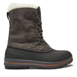 Śniegowce Kimberfeel. Brązowe śniegowce Kimberfeel, bez zapięcia. Za 569.99 zł.