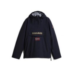 Zimowa kurtka wodoodporna Napapijri Rainforest 3. Niebieskie kurtki Napapijri, na zimę, bez wzorów, z puchu, bez kaptura. Za 682.35 zł.